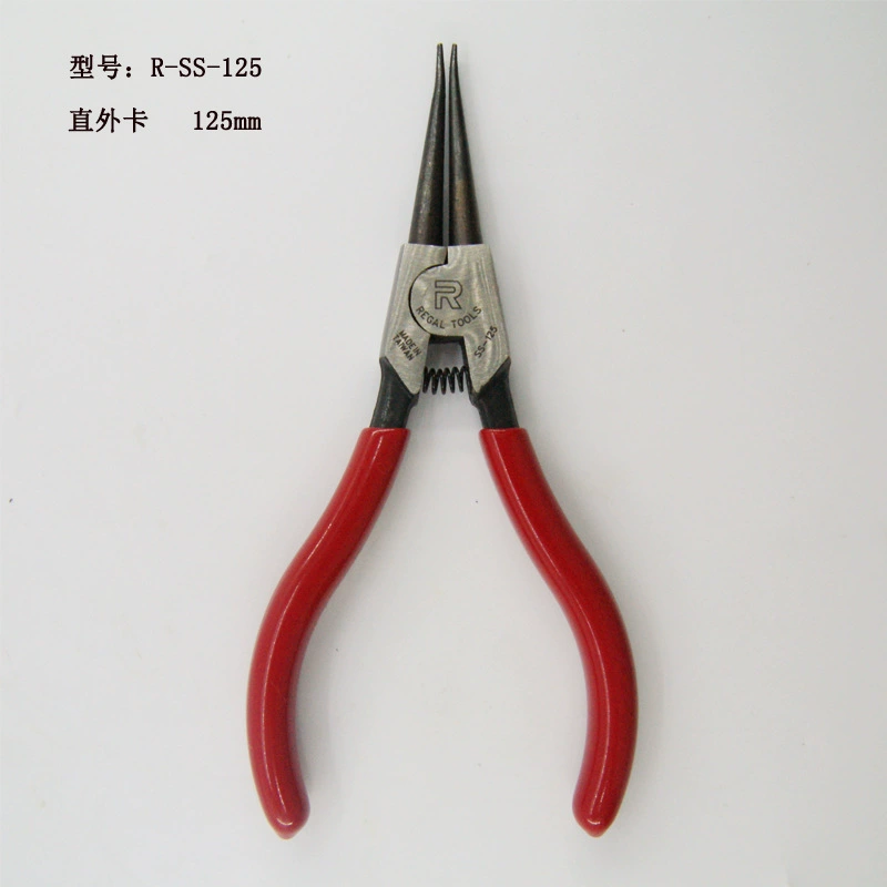 Force высокие прямые внешние плоскогубцы для стопорных колец изогнутые внешние плоскогубцы для стопорных колец прямые внутренние плоскогубцы для стопорных колец завод 125 мм
