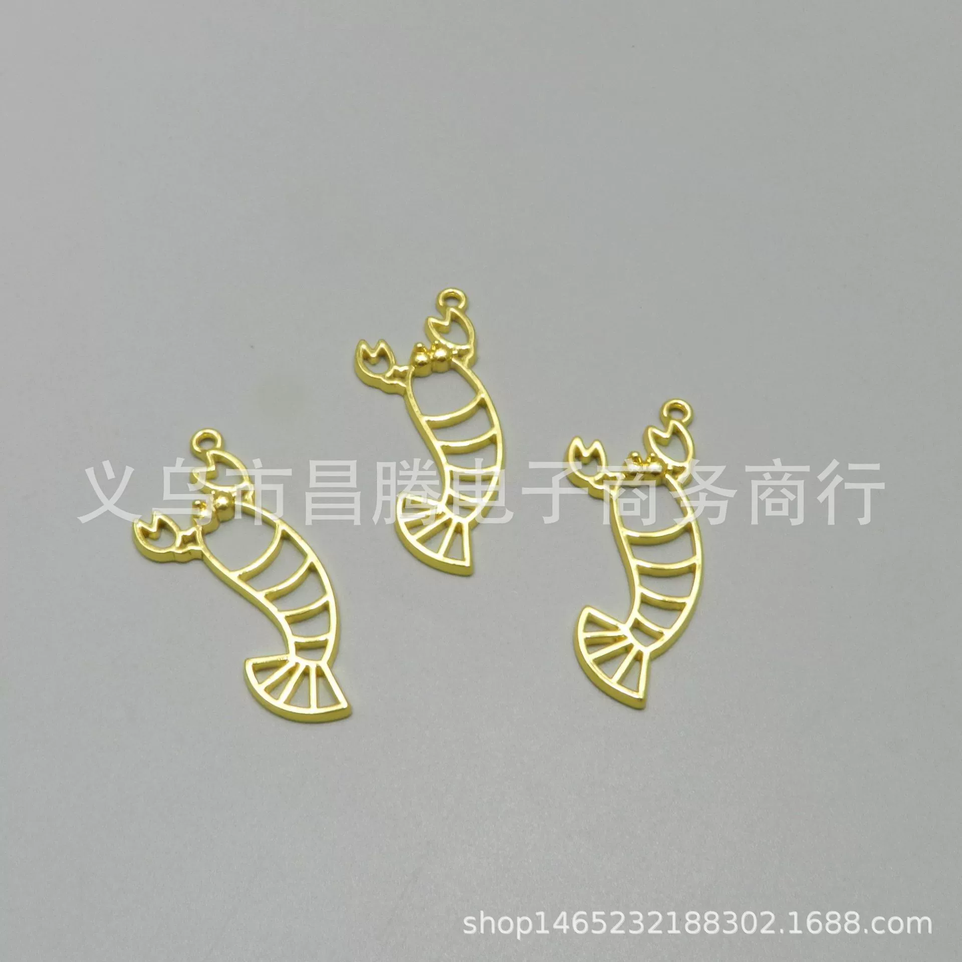 Сохраняющий цвет Лобстер УФ-кристалл эпоксидная рама металлическая полая рама кулон DIY ювелирные аксессуары материал ручной работы