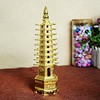 New Metal Craft Pin Yaisha brand Wenchang Tower Model 9 -layer 13 Plating Galfenus Fine Wenchang Pagoda