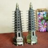 New Metal Craft Pin Yaisha brand Wenchang Tower Model 9 -layer 13 Plating Galfenus Fine Wenchang Pagoda