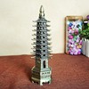 New Metal Craft Pin Yaisha brand Wenchang Tower Model 9 -layer 13 Plating Galfenus Fine Wenchang Pagoda