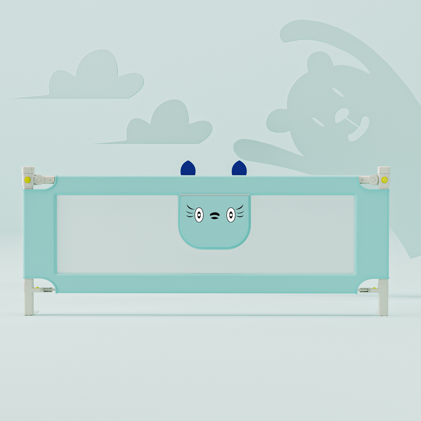 블루 로봇 고양이 원활한 프레스 타입 + 상부 및 하부 크로스바를 배리어 프리 + 30 기어 조정 안팎으로 분리 가능