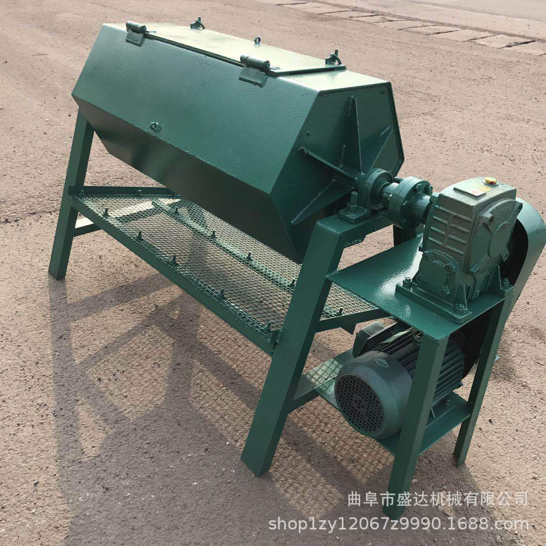 800升抛光除锈机 打磨铁铝件振动抛光机 六角滚筒研磨机