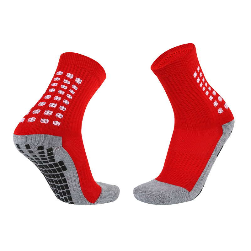 thumbnail image 1 of Calcetines de fútbol para adultos, con partículas que dispensan, antideslizantes, con absorción de impactos, para entrenamiento de estudiantes, calcetines deportivos de baloncesto, 1 of 2