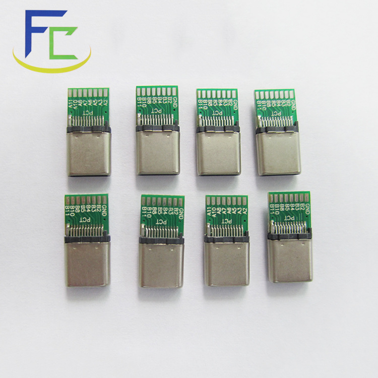 厂家现货供应手机USB+MICRO USB3.1母座 转接3.1公头 可