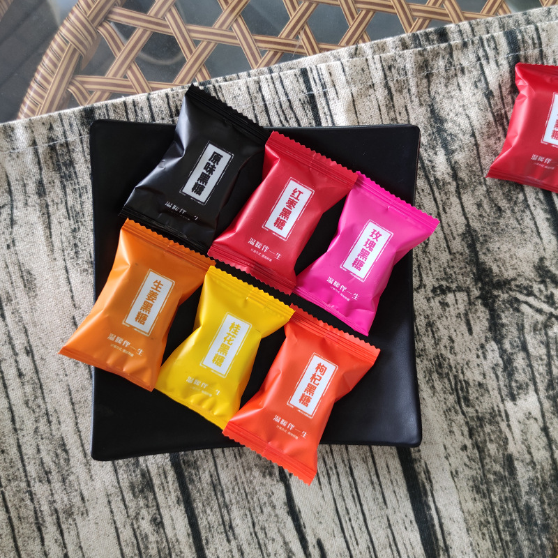 Black sugar independently packaged, bulk brown sugar ginger tea ancient craft sugar block rose old ginger substitute