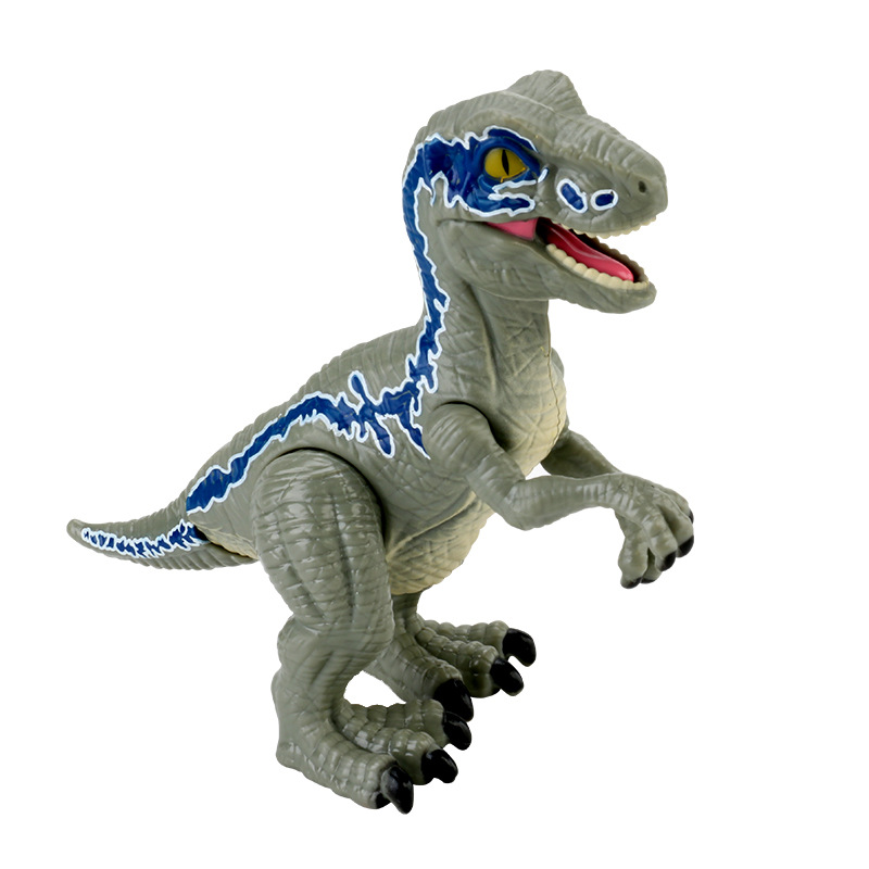Cross-Border Realistic Dinosaur Toy Tyrannosaurus Rex Model with Movable Joints Solid Triceratops Children's Animal Toy Figurine
