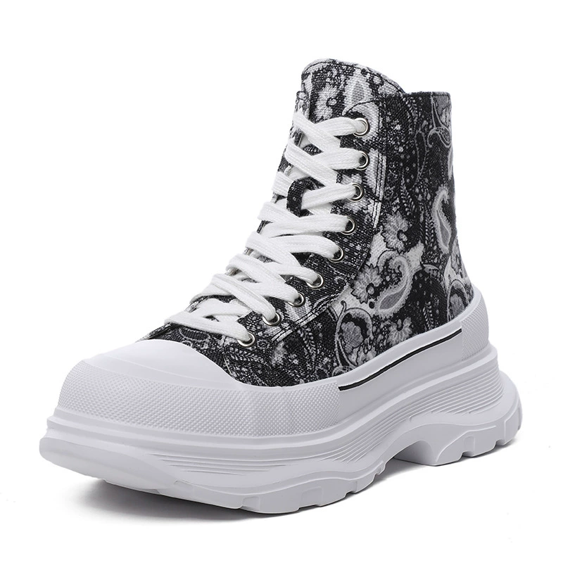 Новые кеды 2021 canvas shoes High-help Ins Daddy shoes увеличенная толщина подошвы мужская мода пара модель 414243