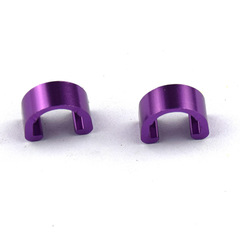 Mountain bike aluminum C-type buckle U-type wire guide bike wire tube fixing oil tube