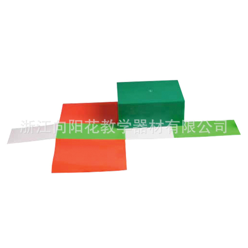 厂家直销 308长方体棱长表面积演示器 教学仪器 小学科学仪器设备
