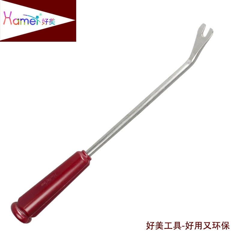 Haomei внутренняя Пряжка автомобиля Отвертка из нержавеющей стали резиновая Пряжка дверной гвоздь большая отвертка ремонт автомобиля аудио модификация