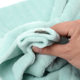 Thickened Striped Double-sided Flannel Autumn and Winter Coral Fleece Fabric Solid Color Plush Pajamas Blanket Home Clothing Fabric