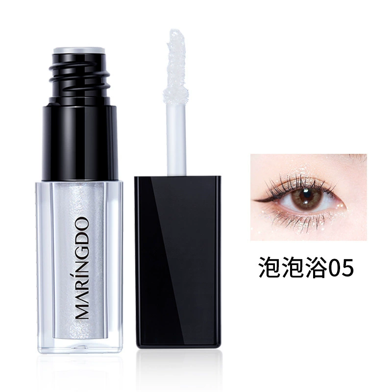 美琳伊度 Starry sky shining liquid eye shadow 4.5g light -holding lock water service, waterproof, waterproof and anti -sweat, clear color