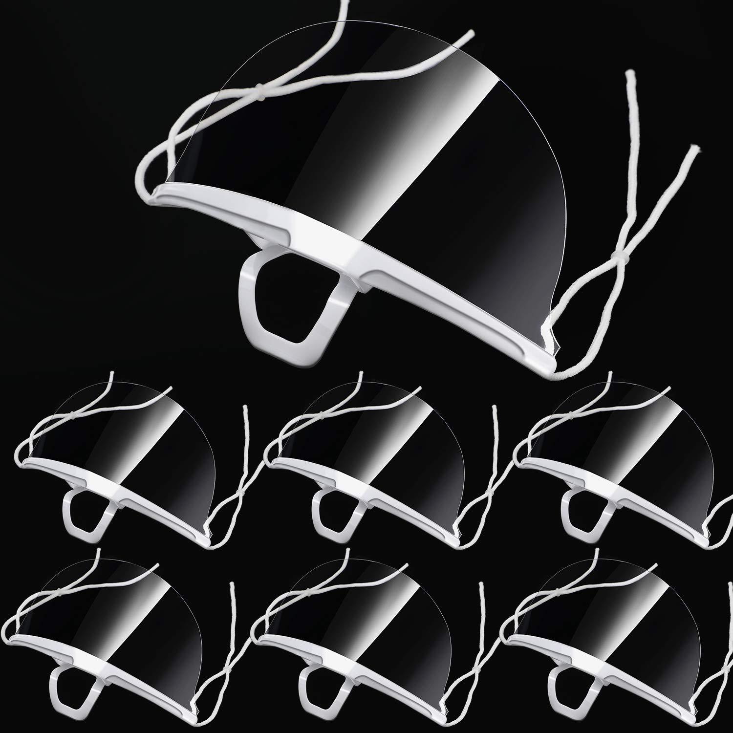 Protector Facial Transparente para Catering, Venta Directa de Fábrica, para Camareros de Hotel, Chefs, Protección contra Gotas y Saliva image 3