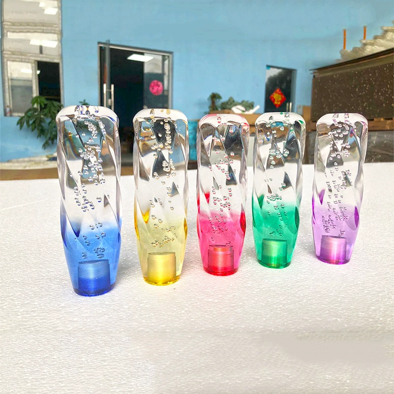 Двухцветная прозрачная ручка переключения передач для автомобилей, трансграничный товар