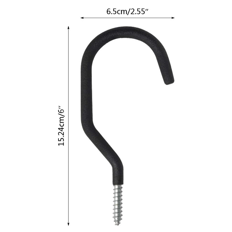车库储物自行车挂钩，车库墙和天花板自行车存放用挂钩