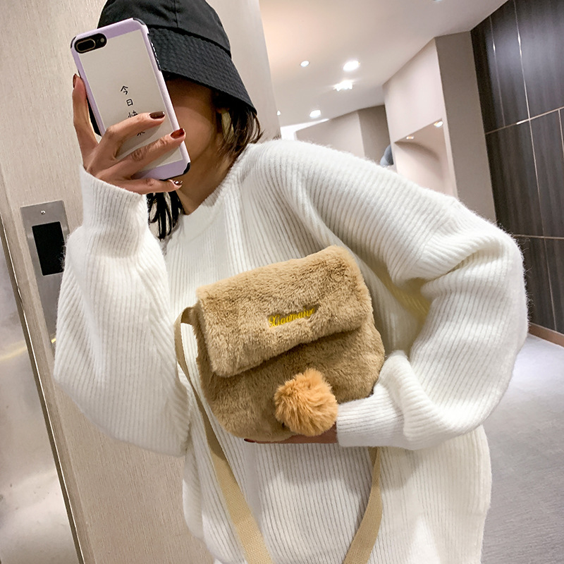 winter shoulder bag