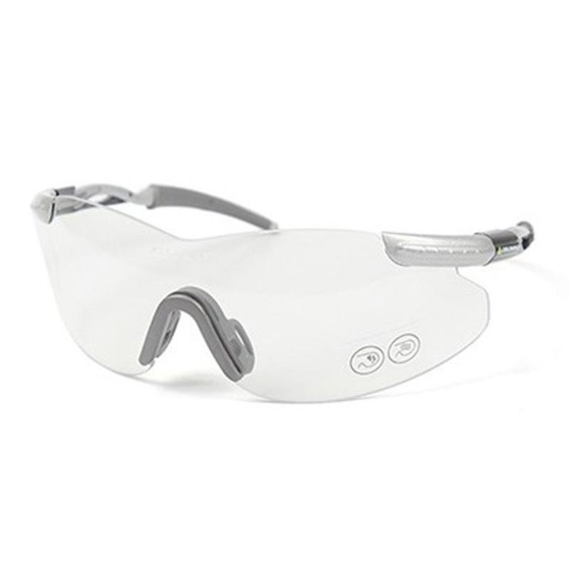 代尔塔 101109 防尘骑行运动透明防雾防冲击防刮擦防护眼镜