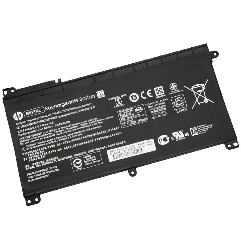 Applicable to HP PAVILION X360 13-u142tu TPN-W118 BI03XL laptop battery