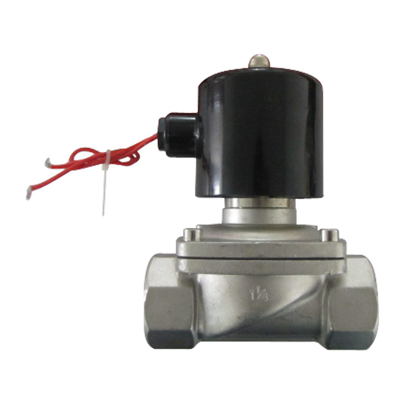 2W-350-35S不锈钢电磁阀海水DC24V污水AC220V气体380VDC12VAC110V