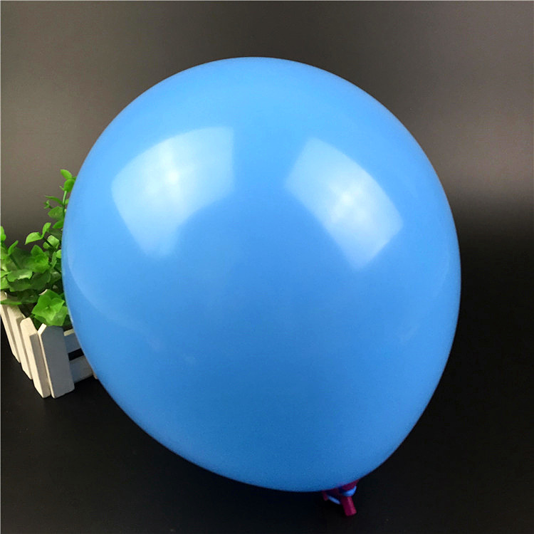 Transfronterizo al por mayor de 12 pulgadas de 3,2g de espesor de látex mate globo fiesta decoración de la boda globo mate