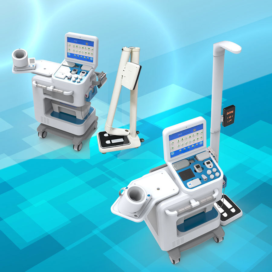 河南乐佳V6000型健康一体机 慢病管理健康小屋智能一体机厂家