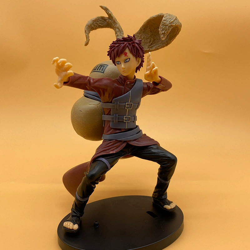 Figure (Naruto) Battle Rasengan Kakashi Gaara PVC Model, ~18 cm, Detailed Painted Ornament