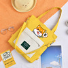 Shopping bag, capacious shoulder bag, brand backpack for leisure, Korean style, wholesale