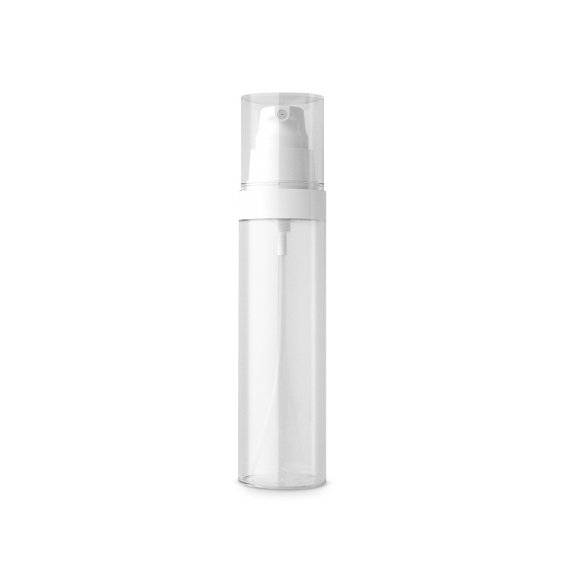 30ml-100mlPETG botella de aerosol de cabeza plana botella de aerosol de plástico transparente botella de aerosol de material de embalaje de cosméticos