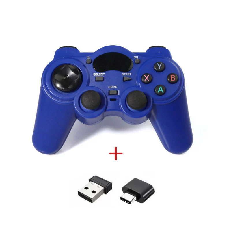 Wireless Gamepad T-850M, 2.4G USB Receiver, Android/PC/TV Support, Micro/Type‑C OTG