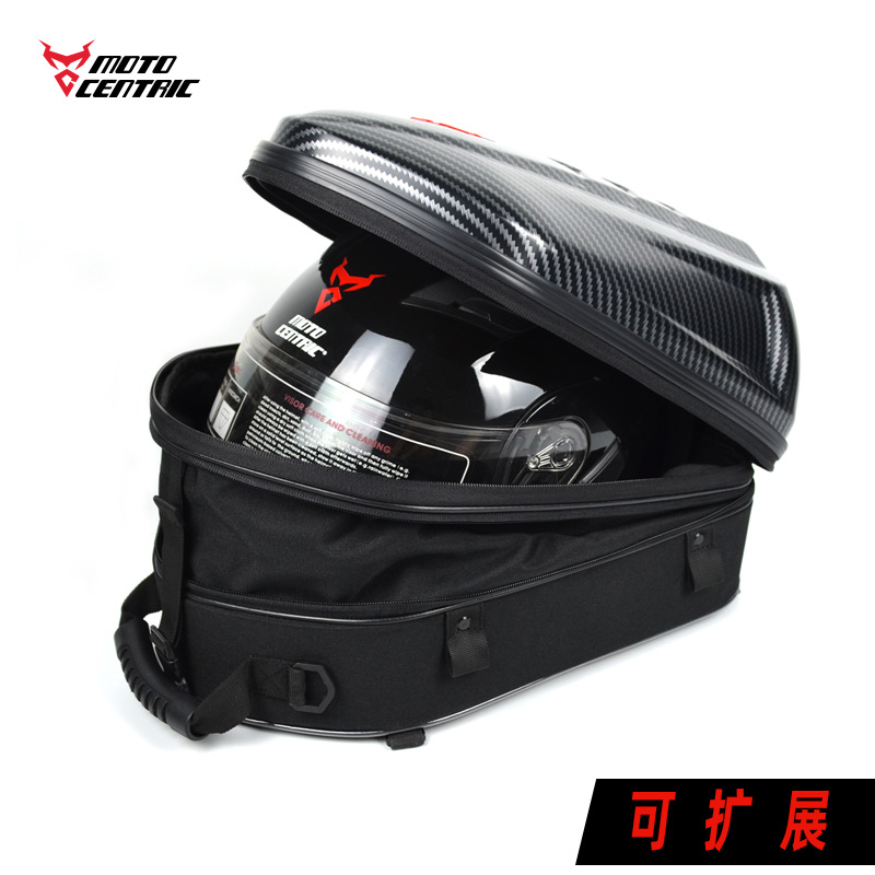 MOTOCENTRICテールバッグ、バックパック、リアシートバッグ、ハードシェルライダーバッグ、ライディングスポーツバックパック、バイク用