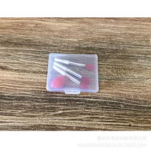深圳新创意硅胶唇刷+唇膜刷防丢防尘套 盒装包装