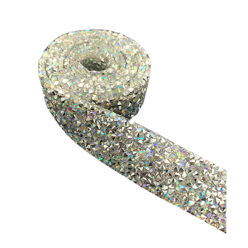 Suministro directo de fábrica de diamantes de goma, diamantes de resina, diamantes de malla, diamantes autoadhesivos, adhesivos, cadenas de códigos de diamantes en caliente, cinturones de vestido de novia