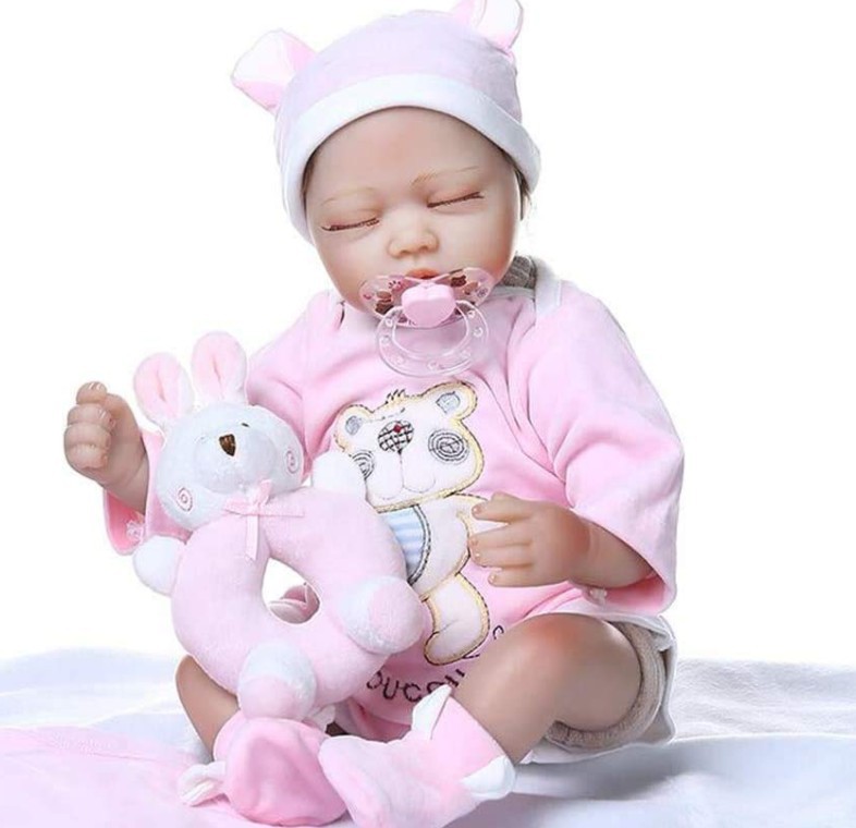 40cm reborn muñeca reborn premie cuerpo suave realista toque real
