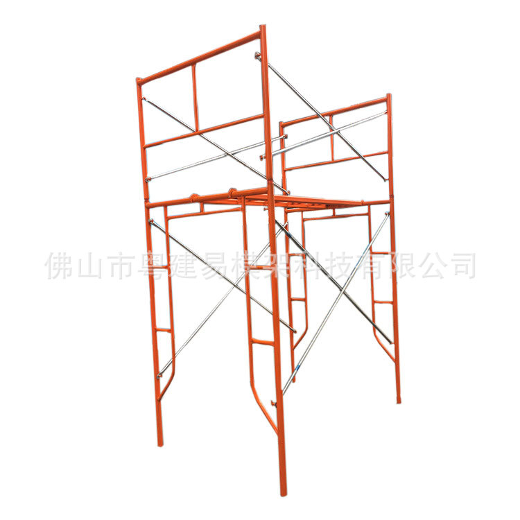 厂家生产 出口型门式脚手架 塑钢门式脚手架 多种门式脚手架现货