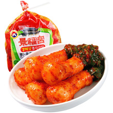 景福宫酸辣萝卜条韩国小萝卜 韩国辣白菜泡菜正宗东北下饭1kg批发