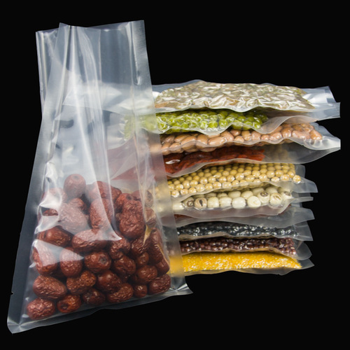 Nylon transparent plastic food packaging bag Frozen seafood roast chicken cooked food vacuum bag Nylon vacuum bag