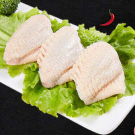 翅中昊明 新鲜1kg速冻鸡中翅速冻煎炸鸡翅膀烧烤食材酒店餐厅商用