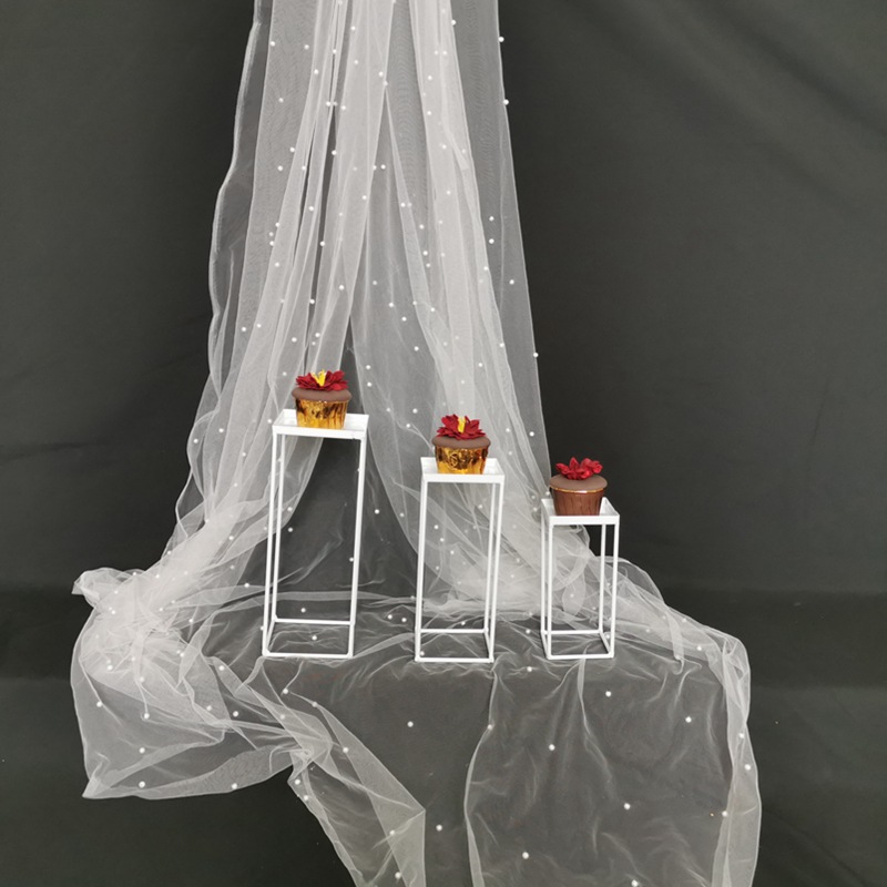 Plato de postre, platos de refrigerio, platos de bodas de hierro forjado, estantes de pasteles, pasteles, pasteles, frutas, bandejas de exhibición de refrigeración