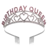 BIRTHDAY QUEEN silver pink