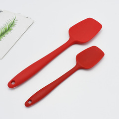 Factory small number one-piece T-shaped silicone scraper, food-grade scraper, scoop, cream spatula, square head T-shaped shovel