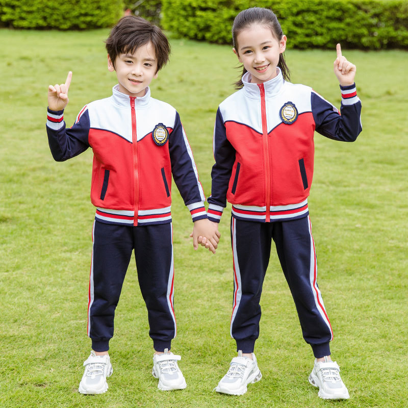 Kindergarten ropa de jardín 2024 ropa de primavera y otoño maestro niños ropa de rendimiento deportivo traje uniforme de escuela primaria y secundaria ropa de clase