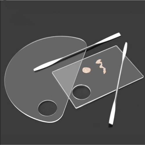 Foundation palette, makeup palette, acrylic transparent liquid foundation, makeup artist's use of manicure color palette