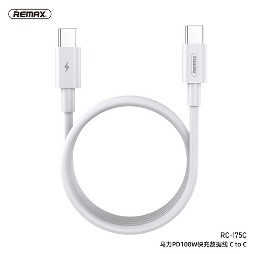 REMAX horsepower 100W data cable TYPE-C mobile phone fast charging cable suitable for iPhone 12