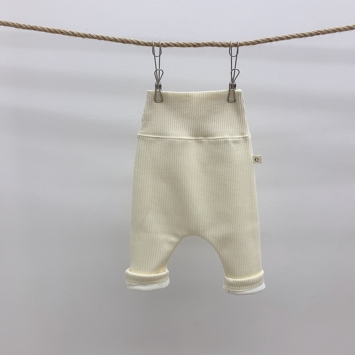 Polainas para niños Bebé Ropa de otoño e invierno ropa para niños coreanos bebé cintura alta polainas forradas de lana pantalones largos para bebés masculinos y femeninos