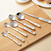 Tableware stainless steel home use, fruit fork, dessert coffee children's spoon, increased thickness