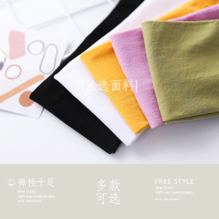 Japanese style cute spring and autumn thin socks women's mid-calf length socks solid color breathable stockings pure cotton pile socks College Style Summer