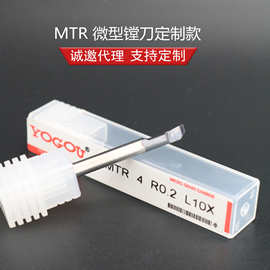 MTR微型镗刀钨钢铣牙刀镗削车削内圆合金镗刀非标定制小镗刀涂层