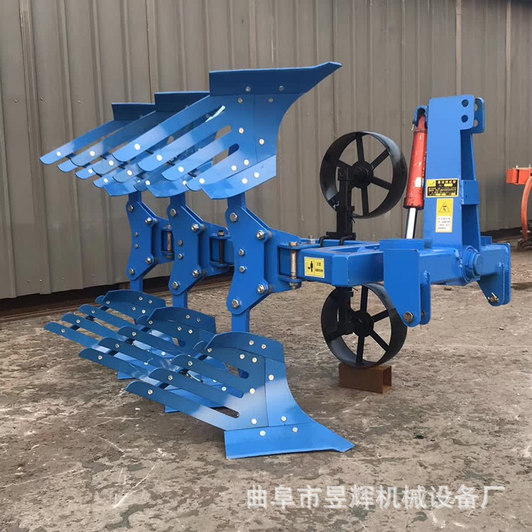 农用435液压翻转犁 卡座带副犁效率高 山地平原深翻犁