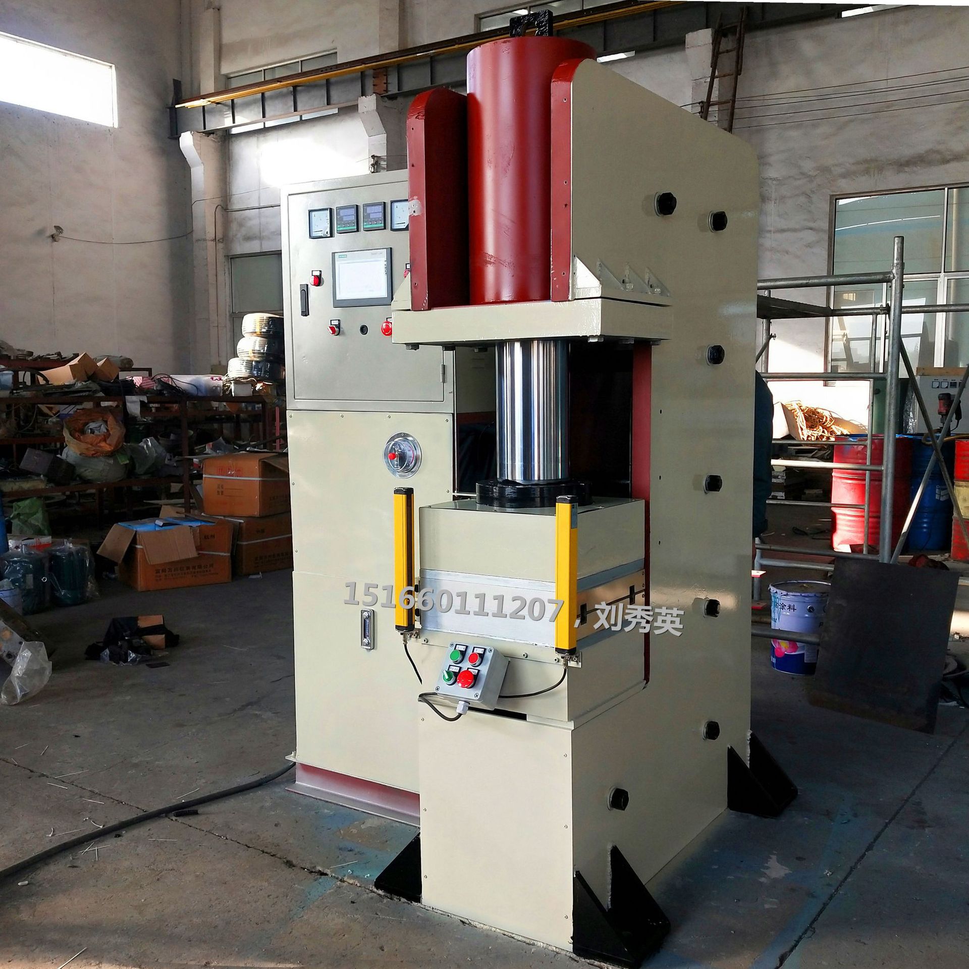 颚式密封胶条硫化机 100t电缆接头橡塑硫化机